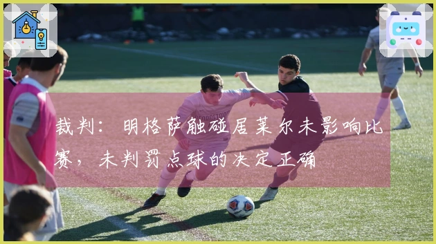 裁判：明格萨触碰居莱尔未影响比赛，未判罚点球的决定正确